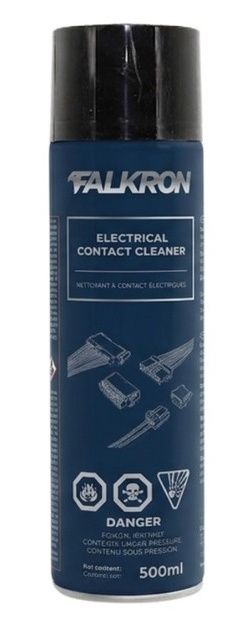 FALKRON Electrical Contact Cleaner F783, 500 ml aerosol can